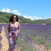 Khadija Fajry in Provence - Lavandin Field