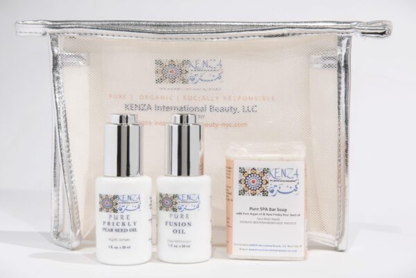 KENZA Clean Beauty Set Daily moisturizer Night Serum Cleanser