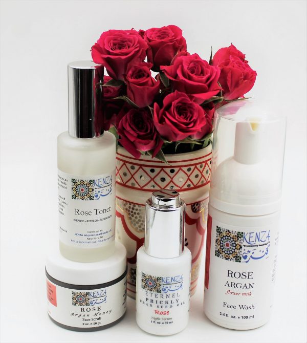 KENZA Rose Beauty Skincare Set