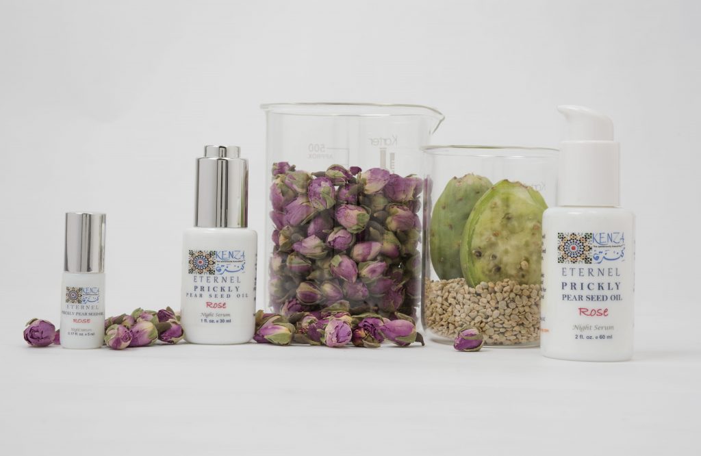 Prickly Pear Seed Oil Rose Eternel Night Serum Collection