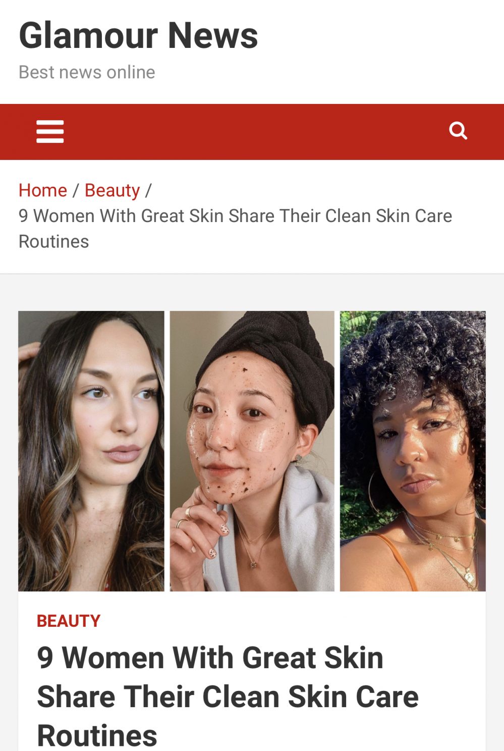 9 Women With Great Skin Share Their Clean Skin-Care Routines
