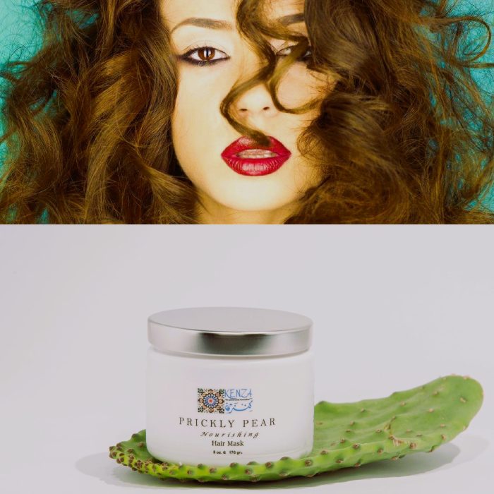 prickly pear seed oil hair care