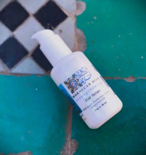 Clean Beauty Moroccan Oils Natural Hair Care Hair Serum Prickly Pear Seed Oil Argan Black Seed Oil Kenza International Beauty