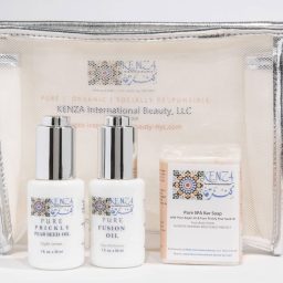 KENZA Clean Beauty Set Daily moisturizer Night Serum Cleanser