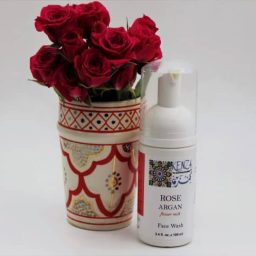 Rose Argan Flower Milk Face Wash