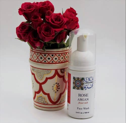 Rose Argan Flower Milk Face Wash
