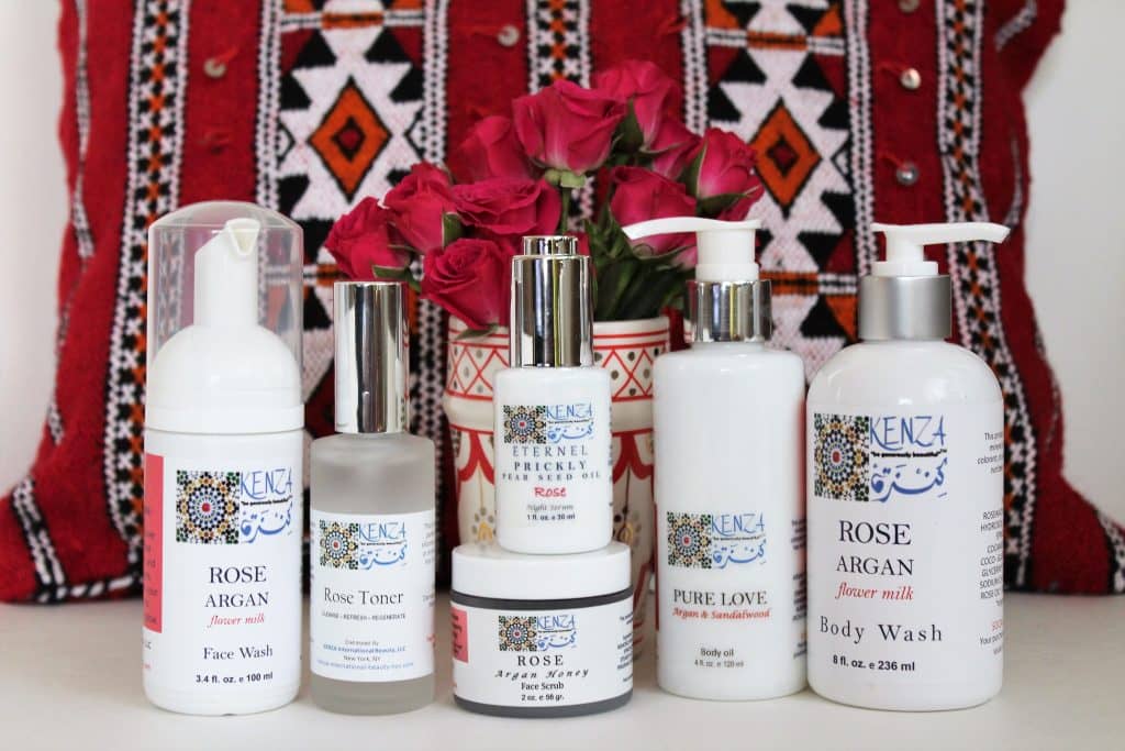 KENZA Rose Skin & Body Care Beauty Set