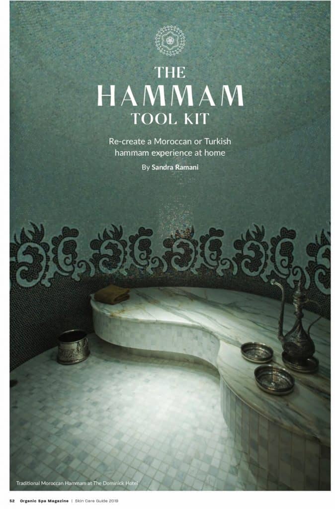 Hammam Tool Kit - Organic SPA Magazine