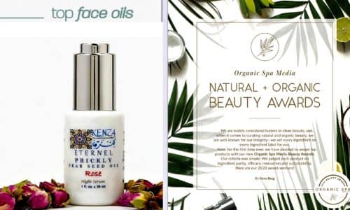 Prickly Pear Seed Oil Rose ÉTERNEL Top Facial Oils Beauty Awards