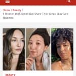 9 Women With Great Skin Share Their Clean Skin-Care Routines