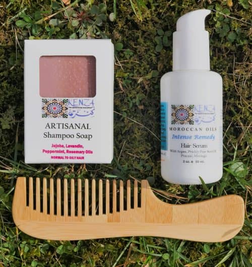 Natural Hair Care Intense Remedy Hair Serum Artisanal Shampoo Bar Soap