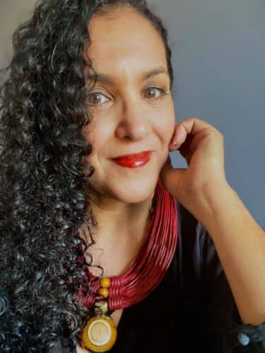 Aker Fassi Lips stain and cheeks serum with prickly pear seed oil saffron rose oil red poppy flower