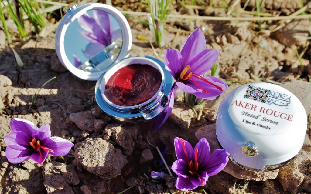Aker Fassi Tinted Lip Serum with Prickly Pear Seed Oil Saffron