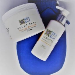 Beldi Soap Orange Blossom with Sensual Marrakech Body Oil Gift Set