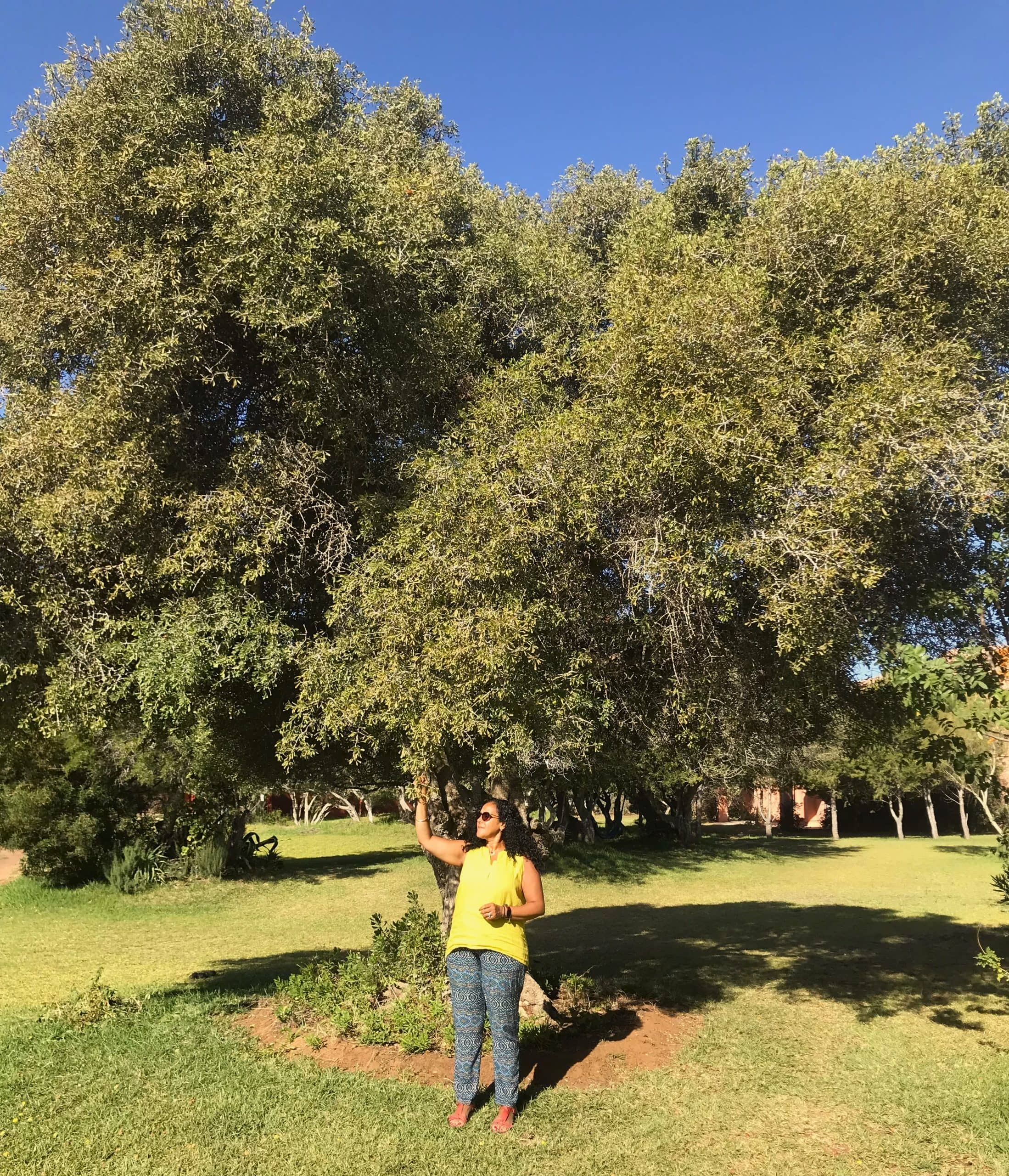 Khadija Fajry KENZA International Beauty Argan Tree Essaouira Morocco