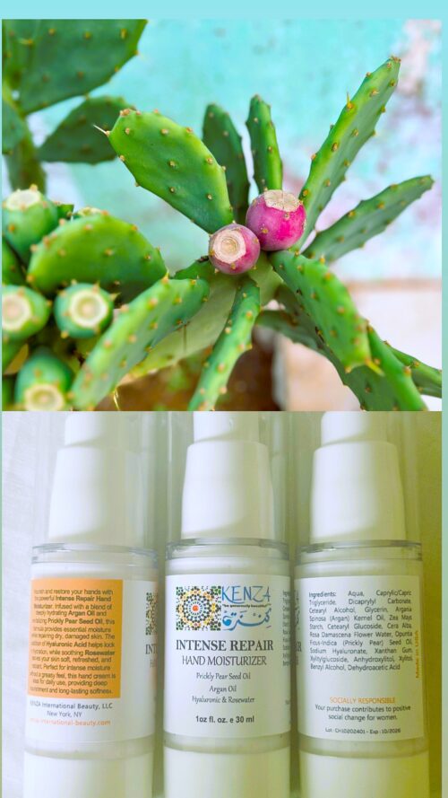 Intense Repair Hand Moisturizer Prickly Pear Seed Oil Hyaluronic