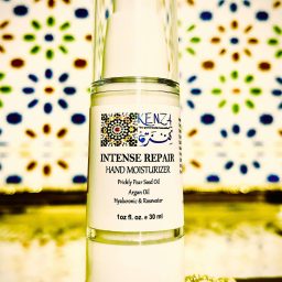 Intense Repair Hand Moisturizer Prickly Pear Seed Oil Argan Hyaluronic Rosewater